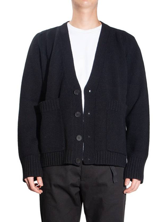 Sen Lambswool Cardigan Black - STUDIO NICHOLSON - BALAAN 2