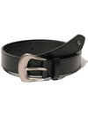 BL011 Western Men Women Leather Belt 25mm Black - LE MASQUE - BALAAN 3