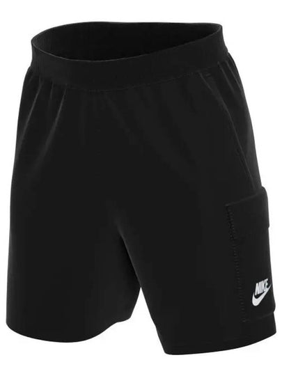 Sportswear Club Fleece Cargo Shorts Black - NIKE - BALAAN 2