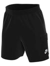 Sportswear Club Fleece Cargo Shorts Black - NIKE - BALAAN 2