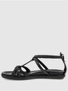 Women's Simpil Strappy Sandals Pure Black - ECCO - BALAAN 5