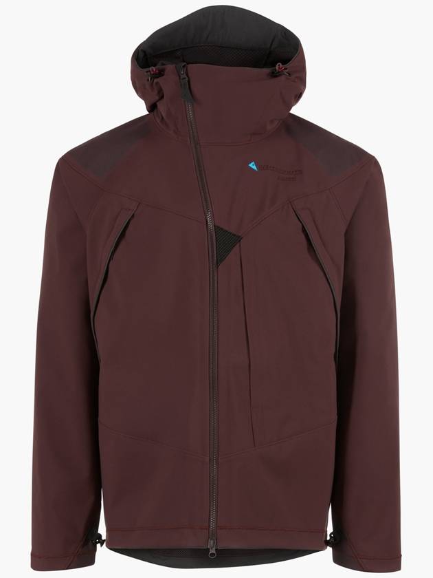 Men's Jolner Zip-Up Hoodie Amaranth Red - KLATTERMUSEN - BALAAN 2