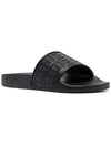 4G Embossed Logo Slippers Black - GIVENCHY - BALAAN 4