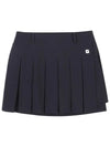 pleated wrap skirt type shorts OF5723LANAVY - ONOFF - BALAAN 1