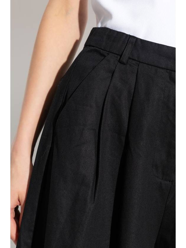 Posse Pleated Pants, Women's, Black - POSSE - BALAAN 5