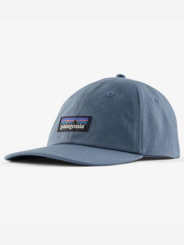 P6 Label Trade Ball Cap Utility Blue - PATAGONIA - BALAAN 2