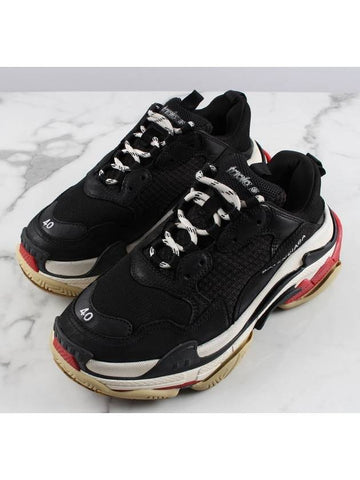 Triple S Black Red 40 250 - BALENCIAGA - BALAAN 1