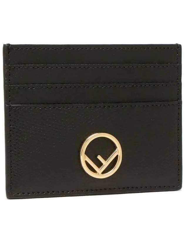 Signature Logo Card Wallet Black - FENDI - BALAAN 2