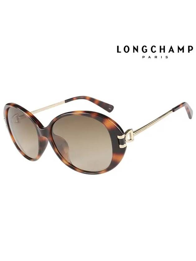 Sunglasses LO610SA 214 Round Women - LONGCHAMP - BALAAN 2