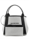 Cabas Logo Canvas Small Tote Bag Black - BALENCIAGA - BALAAN 2