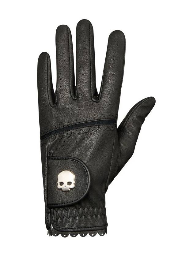 Women's Golf Gloves Black - HYDROGEN - BALAAN 2