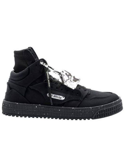Men's Offcoat 30 High Top Sneakers Black - OFF WHITE - BALAAN.