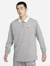 PK Long Sleeve T Shirt DX6754 091 Gray MENS L XL Asian Fit - NIKE - BALAAN 1