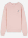 Bold Fox Head Patch Comfort Sweatshirt Pink - MAISON KITSUNE - BALAAN 2