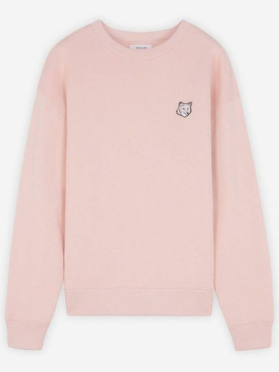 Bold Fox Head Patch Comfort Sweatshirt Pink - MAISON KITSUNE - BALAAN 2