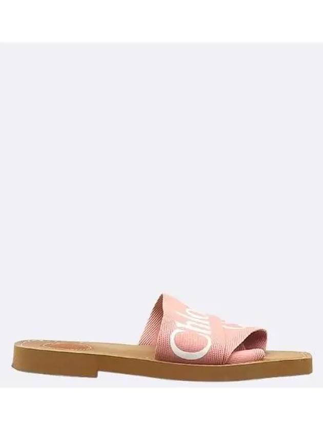 CHC19U188086H6 Light Pink WOODY Women s Mule Slippers Size 35 220MM - CHLOE - BALAAN 4