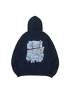 Cartoon Vintage Graphic Hoodie Navy - ULKIN - BALAAN 2