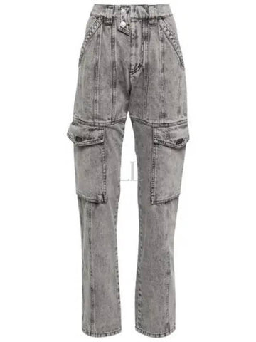 Bayoneo PA2221 22A023E 02LY Patch Pocket Jeans - ISABEL MARANT - BALAAN 1