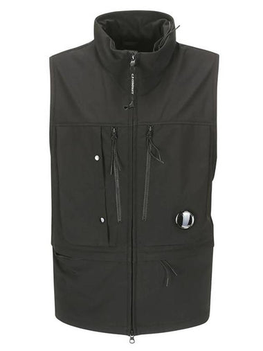 Shell R Utility Vest Black - CP COMPANY - BALAAN 1