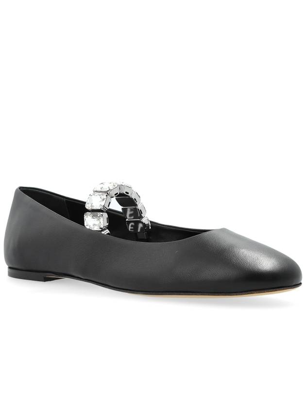 Casadei Leather Ballet Flats, Women's, Black - CASADEI - BALAAN 4