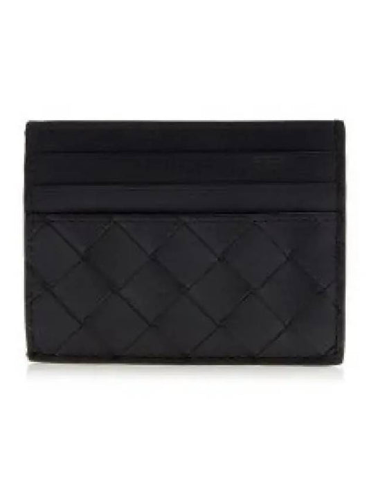 Intrecciato Leather Card Wallet Espresso - BOTTEGA VENETA - BALAAN 2