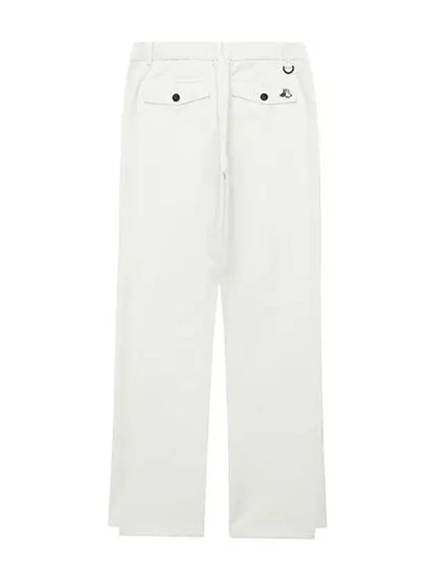 fall early semi-boot cut basic pants 5043LXWNWHITE - BLACK&WHITE - BALAAN 2