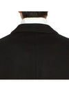 Wool Cashmere Tailored Single Coat Black - BURBERRY - BALAAN 8