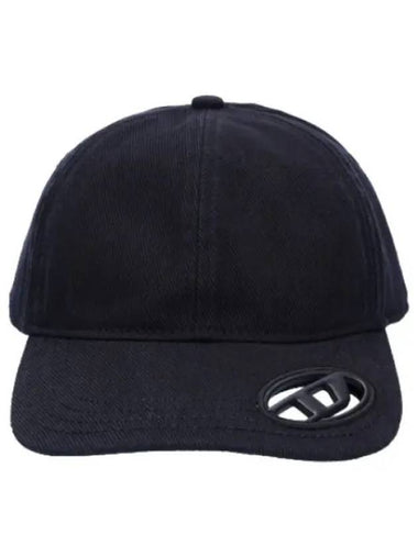 flock ball cap black - DIESEL - BALAAN 1