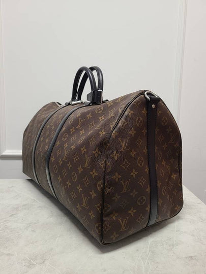 Monogram Macassar Bandouli re Keepall 55 - LOUIS VUITTON - BALAAN 2