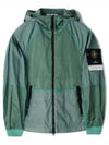 Nylon Metal Windbreaker Light Green - STONE ISLAND - BALAAN 2