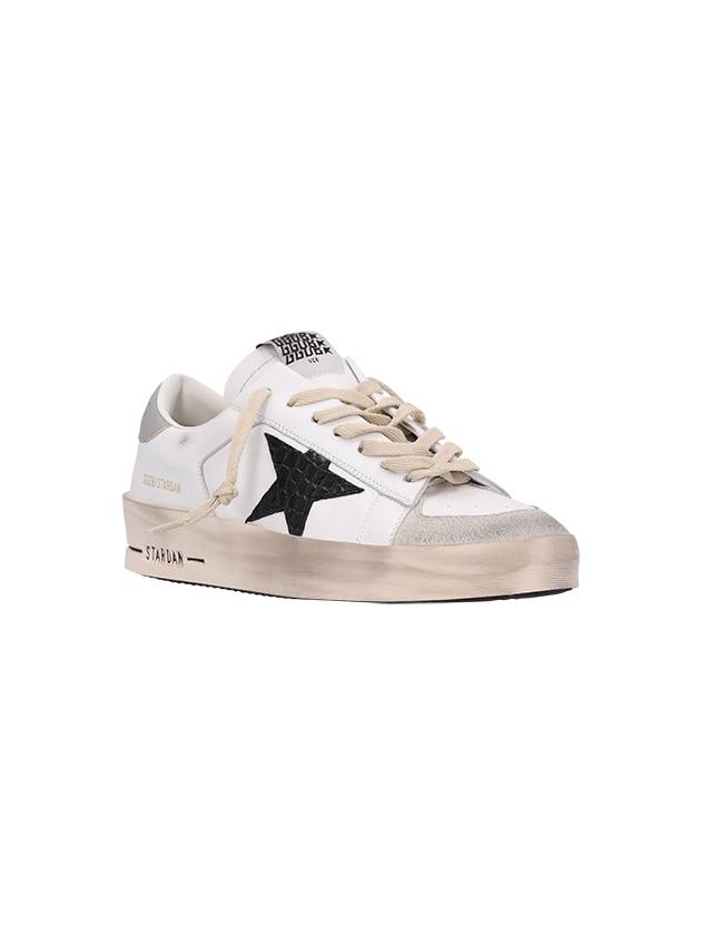 Stardan Leather Low Top Sneakers White - GOLDEN GOOSE - BALAAN 3