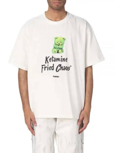 P22W002 NATURAL KETAMI Amine Tshirt - PLEASURES - BALAAN 1