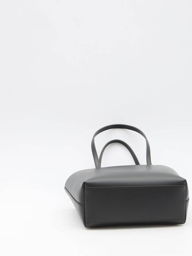 Logo Embossing Small Tote Bag Black - DOLCE&GABBANA - BALAAN 4