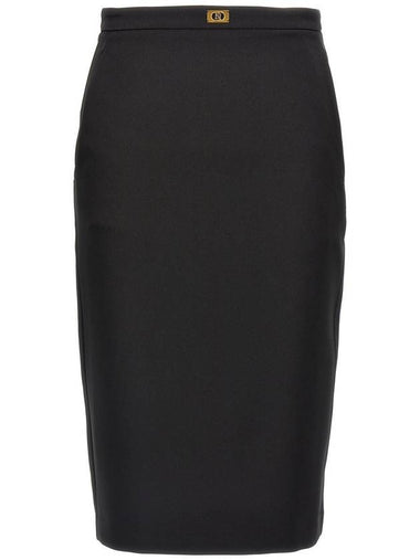 Elisabetta Franchi Longuette Skirt - ELISABETTA FRANCHI - BALAAN 1