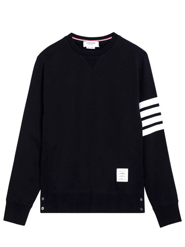 4 Bar Loopback Jersey Sweatshirt Navy - THOM BROWNE - BALAAN 2