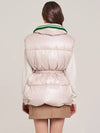 Knit collar waist string padded vest MP3WV831 - P_LABEL - BALAAN 6