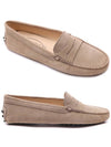 Gommino Suede Driving Shoes Brown - TOD'S - BALAAN 2