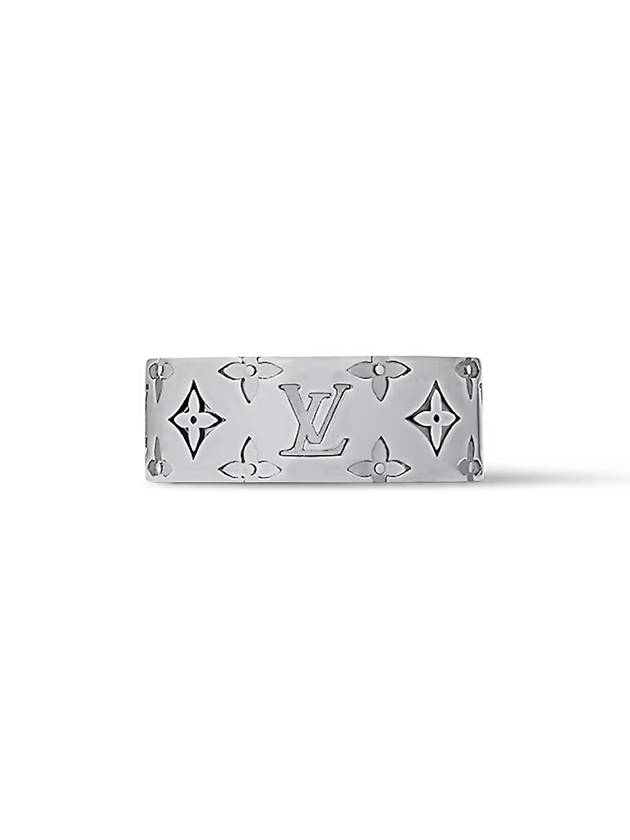 LV Mosaic Ring Silver - LOUIS VUITTON - BALAAN 2