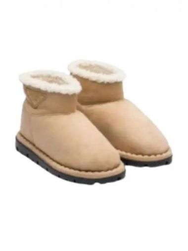 Women s Shearling Boots 1T217N 1A6 F0379 - PRADA - BALAAN 1