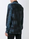 spray paint checked shirt - LANVIN - BALAAN 3