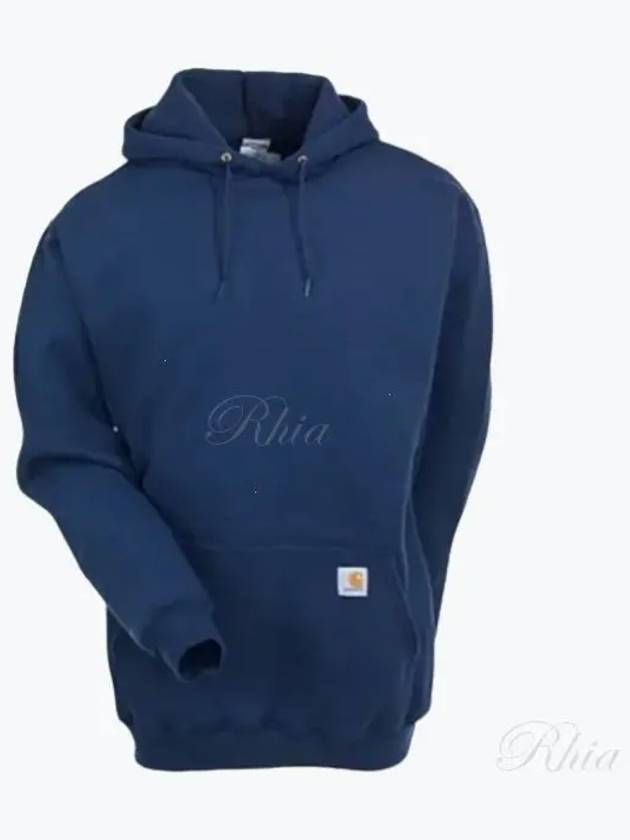 Men's Loose Fit Midweight Hoodie Navy - CARHARTT - BALAAN 2