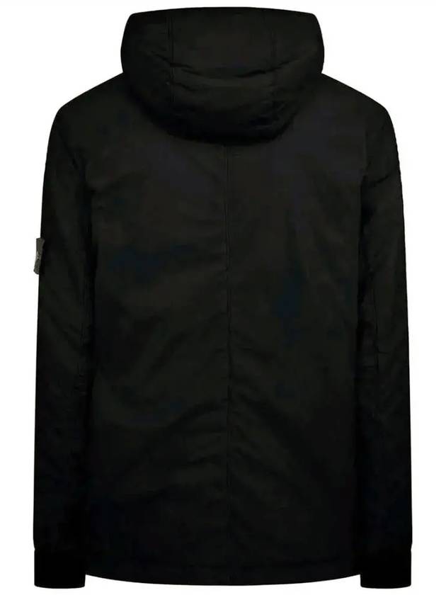 Comfort Tech Composite Polartec Hooded Jacket Black - STONE ISLAND - BALAAN 4