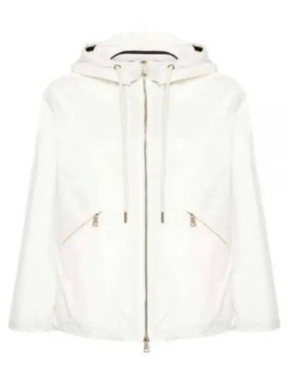 Cassiopea Zip Up Hoodie White - MONCLER - BALAAN 2