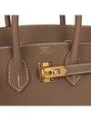 Birkin 25 Togo Gold Hardware Tote Bag Gold - HERMES - BALAAN 7