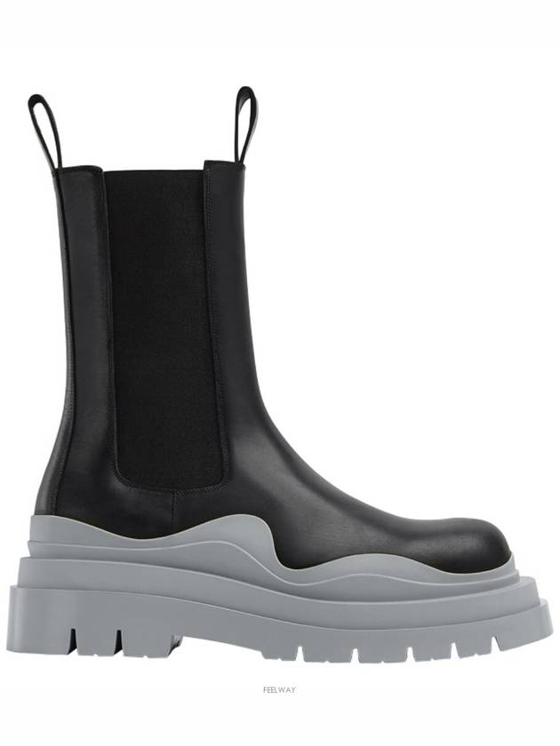 Tire Chelsea Boots Black Grey - BOTTEGA VENETA - BALAAN 2