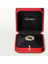 Trinity ring small white gold rose gold yellow gold - CARTIER - BALAAN 9