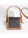 Triomphe Necklace Strap Card Wallet Tan - CELINE - BALAAN 2