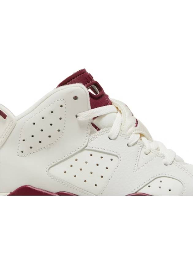 PS Air Jordan 6 Retro Maroon PS 384666 116Air Jordan 6 Retro Maroon Preschool - NIKE - BALAAN 2