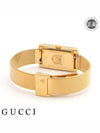 G-Frame Mesh Watch Gold - GUCCI - BALAAN 3