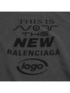 This Not Logo Sweatshirt - BALENCIAGA - BALAAN.